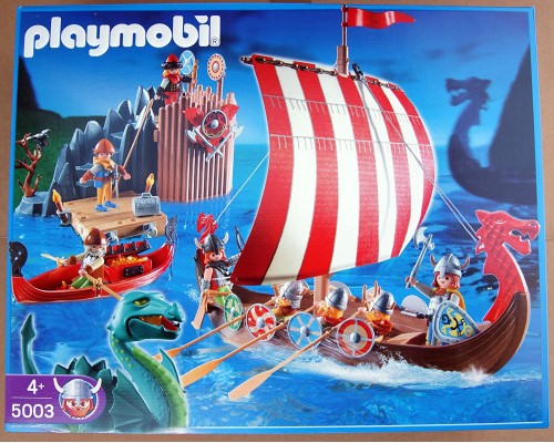 Конструктор Playmobil Викинги: в дальний путь, арт.5003, 32 дет.