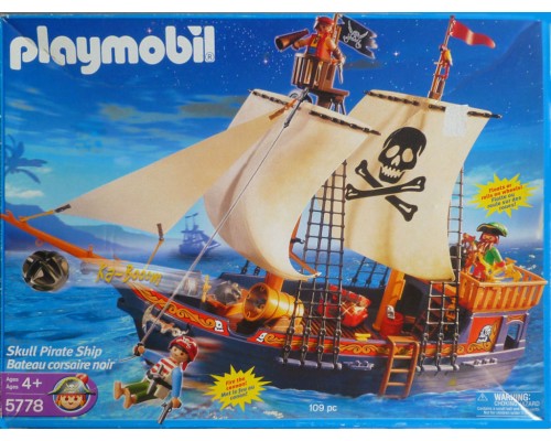 Конструктор Playmobil Большой Пиратский корабль, арт.5778, 115 дет.