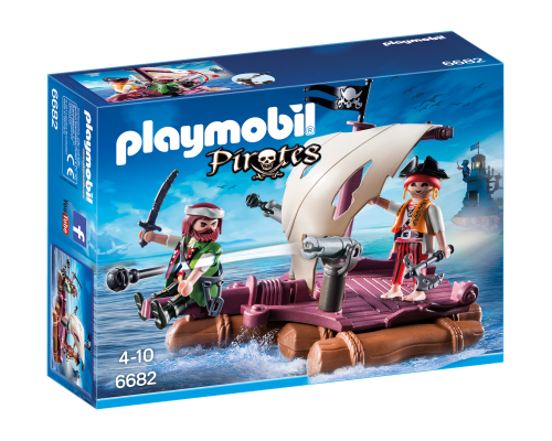 Конструктор Playmobil Пиратский плот, арт.6682, 26 дет.