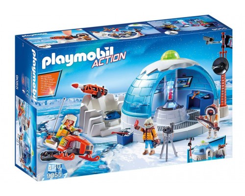 Конструктор Playmobil Полярная станция Арктика, арт.9055, 83 дет.