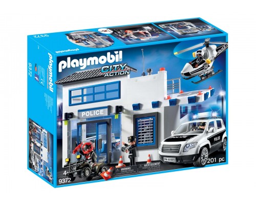 Конструктор Playmobil Полицейский участок арт.9372, 201 дет.