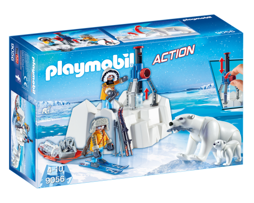 Конструктор Playmobil Полярные рейнджеры и белые медведи, арт. 9056, 43 дет.