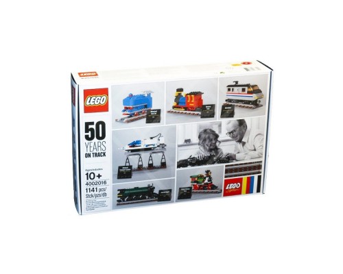 Конструктор LEGO Trains 4002016 50 лет на рельсах