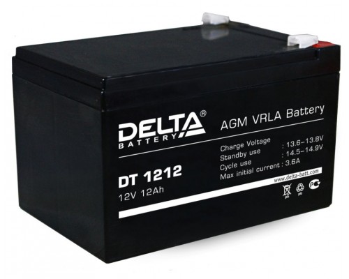 Аккумуляторная батарея DT 12v/12ah производства Delta