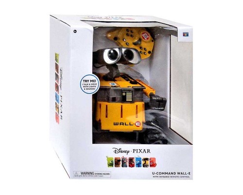 Робот Валли  (Wall-e) с пультом радиоуправления. Оригинал. (Disney, Pixar)