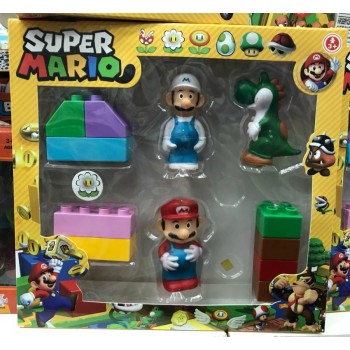 Набор Супер Марио (Марио, Луиджи, Динозаврик Йоши)
