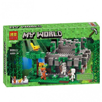 Конструктор Bela Minecraft Храм в джунглях арт.10623. 604 дет.