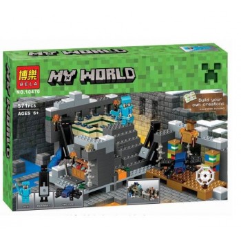 Конструктор Bela Minecraft "Портал в Край" арт. 10470, 577 дет.