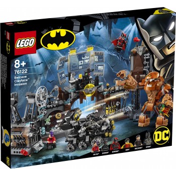 Набор Лего 76122 DC Бэтмэн Вторжение Глиноликого в бэт-пещеру