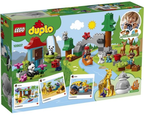 Конструктор LEGO Duplo Животные мира Арт. 10907, 121 дет.