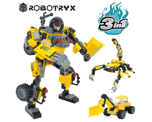 Конструктор Робот –Трансформер  Robotryx  GRINDBURST от JitteryGit