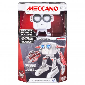 Программируемый робот « Микроноид  Красный» от Meccano, STEM