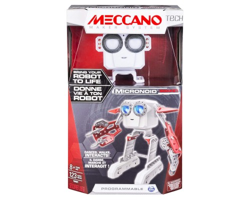 Программируемый робот « Микроноид  Красный» от Meccano, STEM
