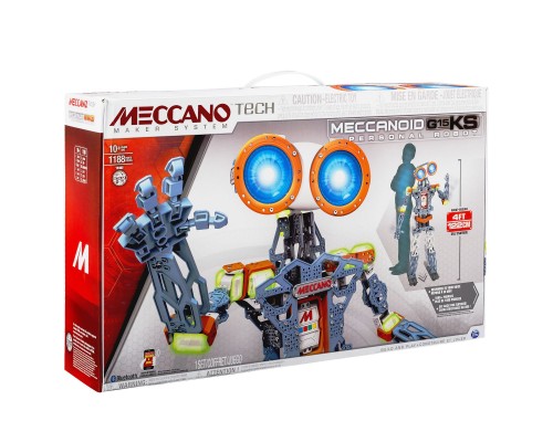  Электронный конструктор Meccano TECH 15402 Меканоид G15 KS (1188 деталей)