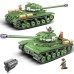 Конструктор QUAN GUAN Тяжелый танк 1068 дет., арт. 100062