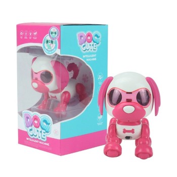 Интерактивная игрушка cобачка DOG CUTE (бело-розовая)