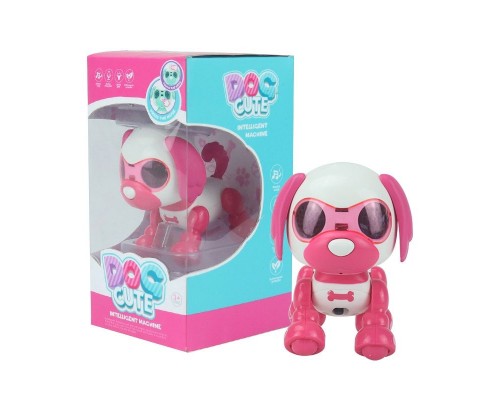 Интерактивная игрушка cобачка DOG CUTE (бело-розовая)