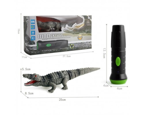 Интерактивный крокодил на радиоуправлении