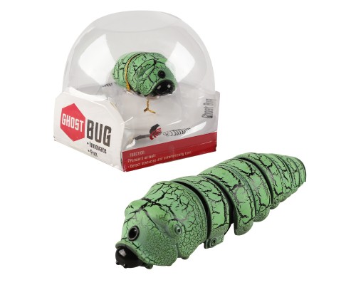 Игрушка гусеница Magic bug арт. 9910A-F (зеленая)
