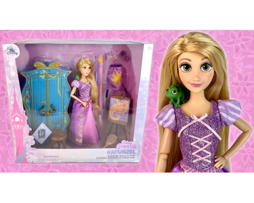Кукла Rapunzel Classic Doll Wardrobe Vanity Play Set