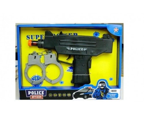 Набор полиция (пистолет с наручниками)