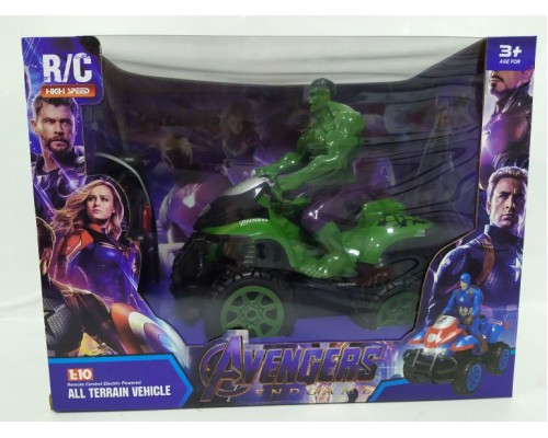 Avengers Халк на квадроцикле