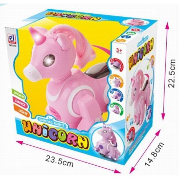 Единорог "Dancing Robot" Unicorn, 8212 (розовый)