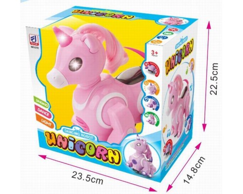 Единорог "Dancing Robot" Unicorn, 8212 (розовый)