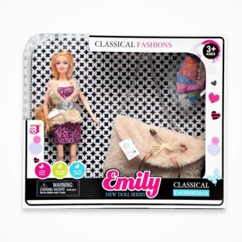 Кукла Emily с сумкой