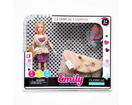 Кукла Emily с сумкой