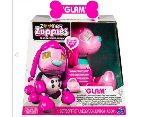 Интерактивный щенок Spin Master Zoomer Zuppy Love Glam