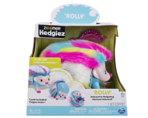 Интерактивный ежик Spin Master Zoomer Hedgiez, Rolly