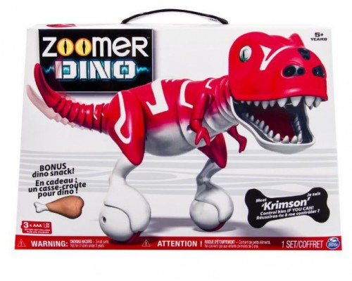 Интерактивный динозавр Zoomer Dino Krimson Red (красный)