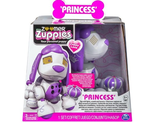 Интерактивный щенок Spin Master Zoomer Zuppy Love Princess