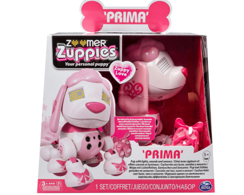 Интерактивный щенок Spin Master Zoomer Zuppy Love Prima – Kohl’s Exclusive