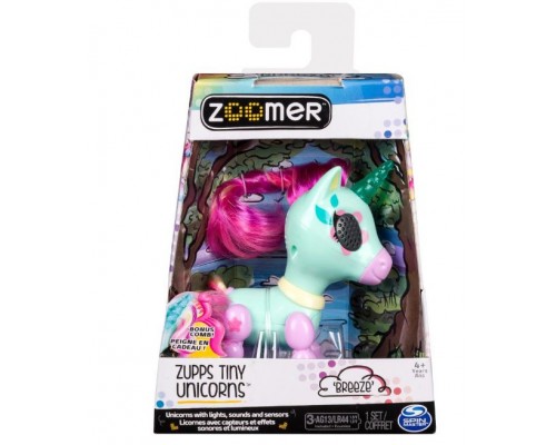 Интерактивный единорог Zoomer Zupps Tiny Unicorn, Breeze 