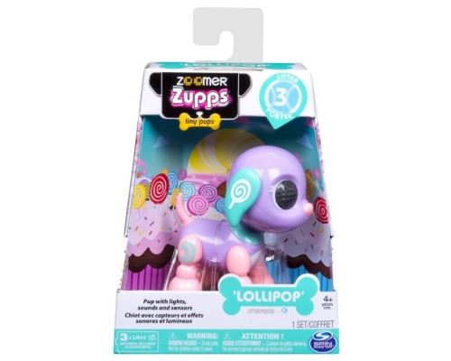 Интерактивный щенок Zoomer Zupps Royal Pups, Poodle (сиреневый)