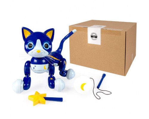 Интерактивный котенок Spin Master Zoomer Kitty – Midnight – Amazon Exclusive (синий)