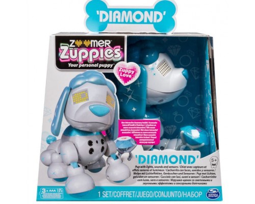 Интерактивный щенок Spin Master Zoomer Zuppy Love Diamond – Wal-Mart Exclusive