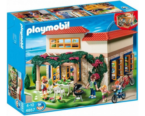 Конструктор Playmobil Летний семейный дом, арт.4857, 108 дет.