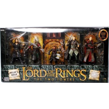 Набор фигурок Toy Biz Lord of the Rings Two Towers Heroes of Helms Deep Battle Set