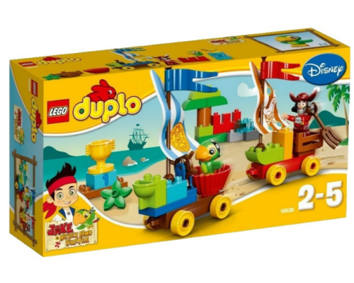 Конструктор LEGO DUPLO Джейк Гонки на пляже Арт. 10539, 37 дет.