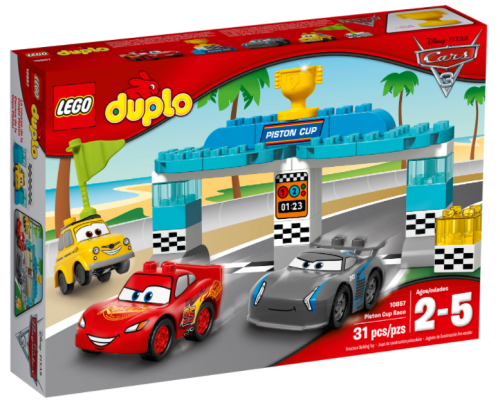 Конструктор LEGO Duplo Гонка за Кубок Поршня Арт. 10857, 31 дет.