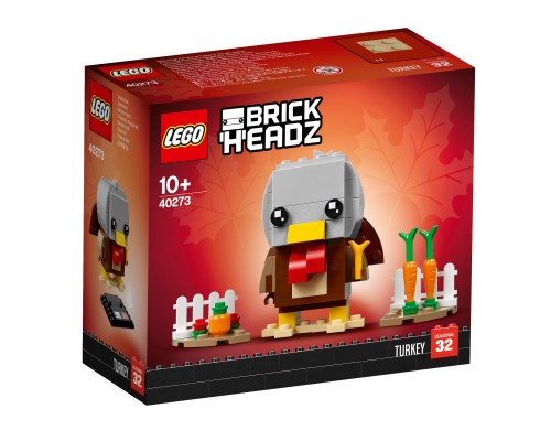 Конструктор Lego BrickHeadz Индейка на День благодарения Арт. 40273, 114 дет.