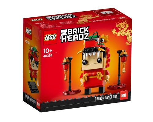Конструктор LEGO BrickHeadz Танец дракона Арт. 40354, 170 дет.