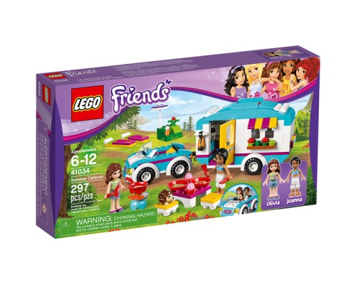 Конструктор LEGO Friends Летний фургон Арт. 41034, 297 дет.