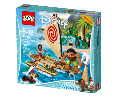Конструктор LEGO Disney Princess Путешествие Моаны через океан Арт. 41150, 307 дет.