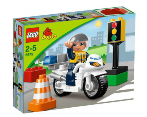 Конструктор LEGO Duplo Полицейский Мотоцикл Арт. 5679, 8 дет.
