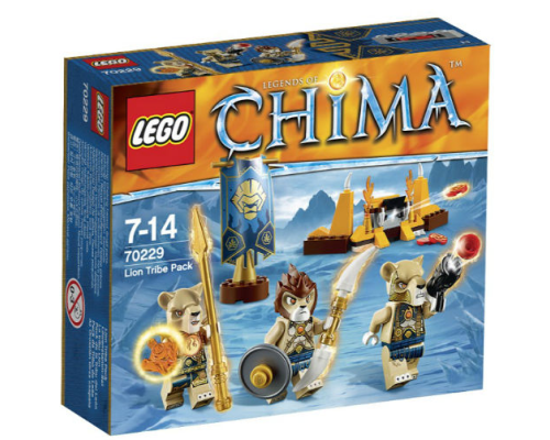 Конструктор LEGO Chima Лагерь Клана Львов Арт. 70229, 78 дет.