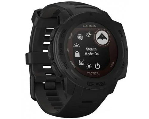 Смарт-часы Garmin Instinct Solar Tactical Edition, черные.